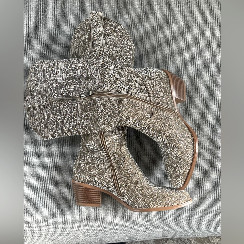 Stalov embroidered tall cowgirl boots